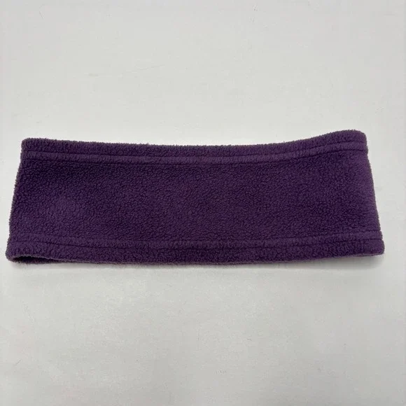 VTG Columbia Unisex Purple Fleece Ear Warmer Headband One Size O/S Gorpcore Ski - Picture 2 of 4